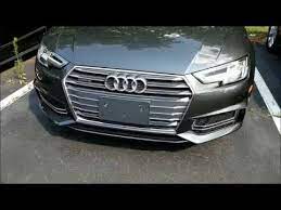 2018 Audi A5 B9 Front License Plate Bracket Removal Youtube Front License Plate Audi A5 Audi