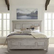 Pic hide this posting restore restore this posting. Liberty Furniture Heartland King Panel Bed In Antique White 824 Br Kpb Est Ship Time Is