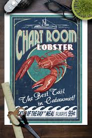 Details About Cataumet Cape Cod Ma Chart Room Lobster Lp Artwork Posters Wood Metal Signs
