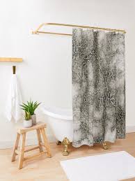 Gray Abstract Marble Pattern Black And Silver Veined Duschvorhang Von Gittag74 Duschvorhang Dusche Duschvorhang Ideen