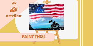Artvana Paint & Sip Class at Bertoglios Pizza