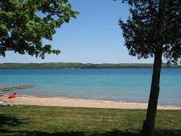 Elk Lake Michigan Crystal Clear Blue Waters Michigan Camping Pure Michigan Lake Michigan