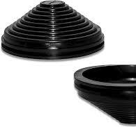 Kabeltülle, 4 Stück, schwarze Schutztülle for Turmkabel, 65 mm 2-9/16 Zoll  Gummistopfen, 55 mm 2-11/64 Zoll Innendurchmesser, Kabeltüllen aus ...