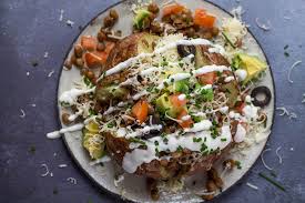 Maybe you would like to learn more about one of these? Vegetarian Taco Baked Potato Happy Veggie Kitchen