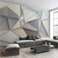 Stylish Modern 3d Abstract Geometric Wallpaper Home Or Business Wallpaper Living Room Rooms Home Decor Home Decor Bedroom
