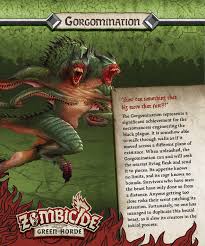 U need the shadow version of item or spaut to do the abomination not sure if it was shadow sword or shadow belt that give it. Zombicide Green Horde Kickstarter Exclusive Abomination Gorgomination Toys Hobbies Board Traditional Games