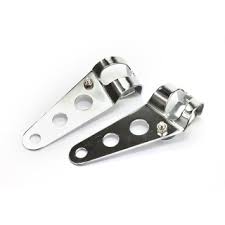 Scheinwerfer Lanmpe Halter Satz chrom 28-38 mm online kaufen im M, 8,95 €