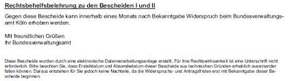 5 bafög nach spätestens 20 jahren. Bva Widerspruch Allgemeine Informationen