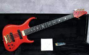 Alembic Europa 1992 Trans Red Bass For Sale Andy Baxter Bass Guitars Ltd