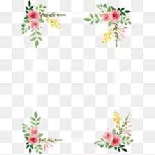 Flowers Border Art Flower Png Images Vector Flowers Beautiful Flower Designs
