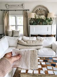 Ikea Sofa Slipcover Makeover Liz Marie Blog