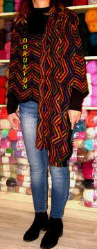 Alize Angora Gold Ve Gold Batik Ile Otantik Sik Ve Kullanisli Bir Sal Kimden Karisimlar Konusunda Ruh Esim Diyebilecegim Kadar Batik Tig Isi Elbiseler Orgu