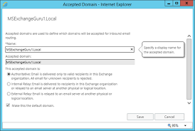 Sendmail implements a general purpose internetwork mail routing facility under the unix® this consists primarily of relay denitions: How To Configure Accepted Domains In Exchange 2016 Msexchangeguru Com