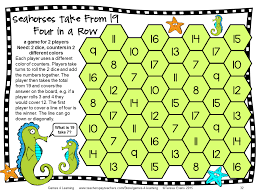 There are 6 different board game templates to print. Ocean Animals Subtraction Games For Fact Fluency Printable Math Board Games Math Board Games Math Games For Kids Subtraction Games