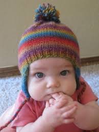 .kids hat with ear flaps? Ravelry Babee Chullo Baby Earflap Hat Pattern By Bobbi Padgett Baby Hats Knitting Free Baby Hats Knitting Baby Hat Patterns