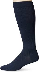 Amazon Com Dr Scholl S Men S Microfiber Firm Support Socks Navy Shoe 7 5 10 Clothing