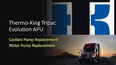 Thermo King Tripac Evolution Water Pump Replacement - YouTube