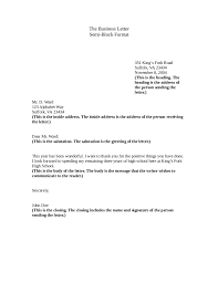 Business letter format refers to the systematic arrangement of the letter content that adheres to the professional standards. Examples Semi Block Style Business Letters Cover Letter Templates Modified Sample Letter Template Word Business Letter Format Letter Templates Free