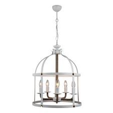 Besli Beyaz Kafes Halat Detayli Modern Sarkit Avize 1367 71 05 Avize Avizeler Modern