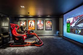 50 Video Game Room Ideas To Maximize Your Gaming Experience In 2020 Video Game Rooms Video Game Room Design Theater Room Design