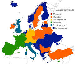 Land Of Maps Map Infographic Map Legal Drinking Age