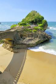 Biarritz Le Rocher De La Vierge Pays Basque Biarritz Pays