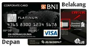 Maybe you would like to learn more about one of these? Yuks Mengenal Kode Cvv Cvc Kartu Kredit Debit Bni Jejaksemut