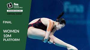 The preliminary round of the women's diving 10m platform competition. Re Live Women 10m Final Fina Diving Grand Prix 2021 Can Youtube