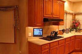 Under cabinet kitchen tv mount caravan bracket tvb007 22 99. Custom Video In Frankfort Orland Park The Chicago Area Kole Digital