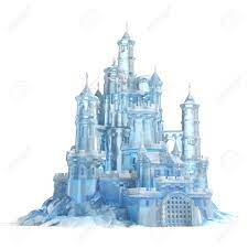 氷の城の 3 D 図の写真素材・画像素材 Image 46059672