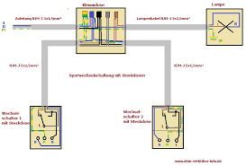 Sparwechselschaltung Elektroinstallation Elektroinstallation Selber Machen Elektroinstallation Haus