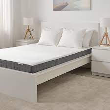 Materasso ikea in lattice sottile bianco talgje. Morgedal Materasso In Lattice Semirigido Grigio Scuro 90x200 Cm Ikea It
