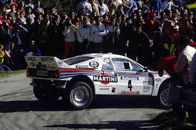 Tour De Corse 02 04 Maggio 1985 Ajaccio Attilio Bettega Maurizio Perissinot Lancia Rally 037 Martini Racing Rally Car Rally Racing Rally