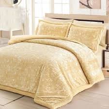 مفرش بيلسان شتوي مزدوج فرو كريمي Winter Night Blanket Bed