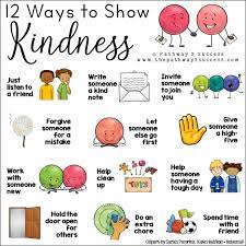Teaching Kindness With A Free Activity The Pathway 2 Success