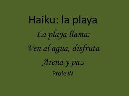 La Playa Haiku Poetry Poems