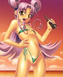 5 out of 5 stars. Loli Swimsuit Flat Chest Bikini Purple Hair Cameltoe Yellow Eyes Micro Bikini Uchuu No Stellvia Kazamatsuri Rinna Hentai
