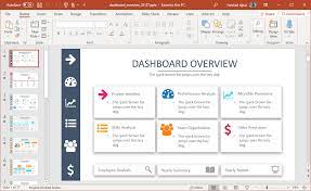 You can add a vast amount of information within a single slide. Animated Dashboard Powerpoint Template