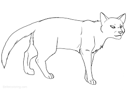 Download and print these warrior cat to print coloring pages for free. Realistic Warrior Cat Cat Coloring Pages Novocom Top