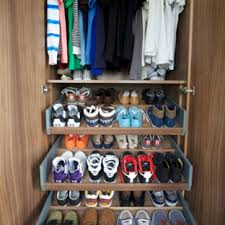 Would you like to store your shoes in an organized fashion which also appears modern? Pull Out Shoe Storage Houzz