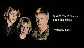 Sting, being their front man, was an obvious continued following ho and no apologies for the two mixes of fields of gold, my favourite sting song and walking on the moon, my favourite police song, cheers daveg x. Best 21 The Police And The Sting Songs Nsf Music Magazine
