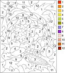 Number coloring help people release the stress and feel better. Free Printable Paint By Numbers For Adults Coloring Home