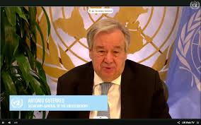 While taking the oath, gutterish said that the un must be. Virtual Townhall Csw65 Meeting With Un Secretary General Antonio Guterres Soroptimist International