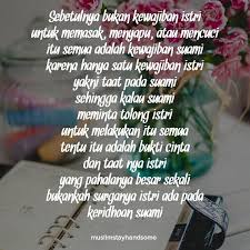 Tugas istri dalam islam diatur dengan jelas, dan penyimpangan dari aturan dihukum dengan keras. Balasan Dari Apakah Sebuah Aib Jika Suami Membantu Istrinya Melakukan Pekerjaan Rumah Tangga Kaskus