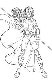 Huntress Coloring Pages Marvel Coloring Color