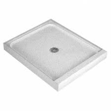 This rely shower base provides the reassurance of a low stepover threshold for easy access to your shower. Fiat Products Fiat Terrazzo Single Threshold Style 48 In X 32 In Rectangle Shower Base 6nwu9 4832mftr081 Grainger