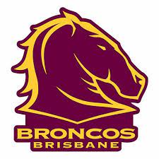 Brisbane broncos logo black and white. Brisbane Broncos Nrl Logo Sticker Car School Books 100 X 100mm