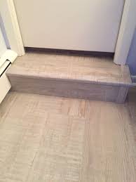 Install Lvt On A Step Flawless Lvt Hardwood Floors Hardwood
