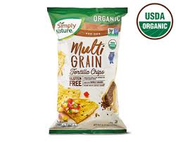Buy the ones that don't say gluten free and save a bundle. Simply Nature Multigrain Tortilla Chips Aldi Us