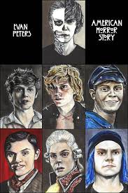 All 7 Evan Peters Characters From American Horror Story Copic American Horror Story Americanh Peliculas De Halloween American Horror Story Peliculas De Miedo